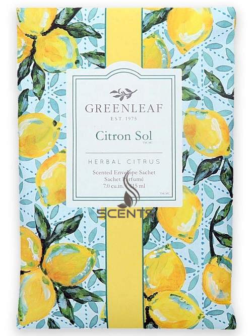 Greenleaf большие саше для дома Цитрусовое Солнышко Citron Sol